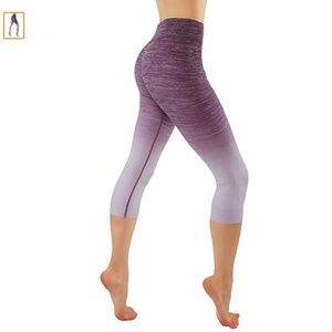 Ombre printed leggings yoga pants